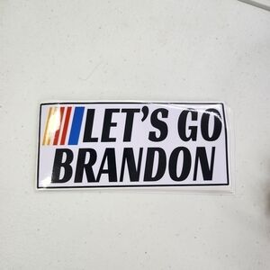 Let's Go Brandon Sticker 7" x 3" Lot of 20 LGB Biden